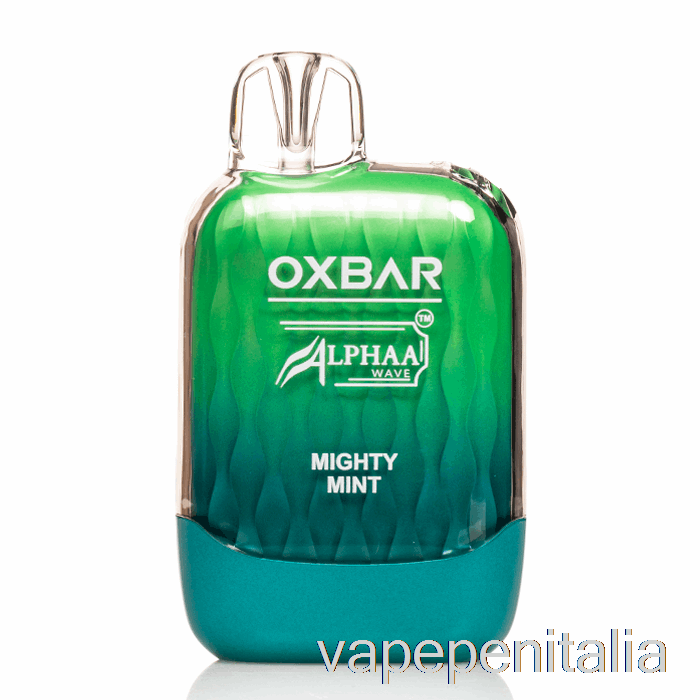 Vape Italia Oxbar X Alpha G8000 Mighty Mint Usa E Getta